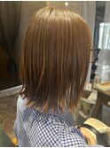 切りっぱなしボブ