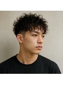 SOUPREXツーブロック　ツイストスパイラル　20代 30代 40代 50代