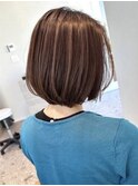 透明感カラー/デザインカラー/レイヤーカット/ウェットヘア/