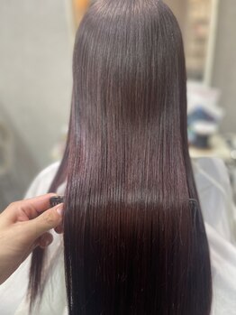 リコット 西宮店(Ricott)の写真/潤い&ケア成分、Wで髪を労わる低ダメージ/ハイレベルのプレミア縮毛矯正♪仕上がりしっとり～モチの良さ◎