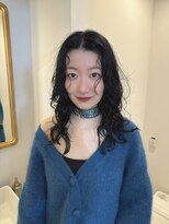 ノットバイベル 大宮(knot by belle)&nbsp;暗めカラーが可愛い！ニュアンスレイヤーパーマ