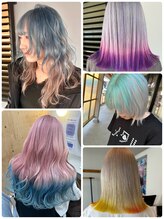 デザイン［富山/ブリーチ/ダブルカラー/ブリーチなしカラー/アンブレラカラー/インナーカラー/レイヤー］