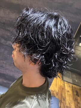 エクファフォーメン(EX-FA FOR MEN) MEN’S HAIR/サーフカール/刈り上げセンターパート/瀬田