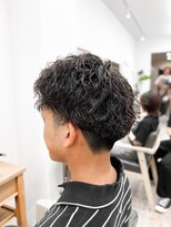 セイドット フクオカ(Say.FUKUOKA) 天神大名波巻きパーマシャドウパーマ刈り上げツーブロック束感