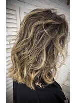 リコヘアー(LiCO HAIR)&nbsp;那覇/イメチェン/ピンクベージュ/アンブレラカラー/前髪