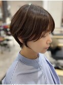 レイヤーカットハッシュカット髪質改善顔周り前髪ボブブリーチ32