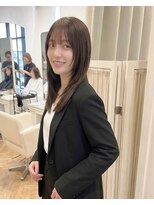 ハーツオオサカ(HE:ARTS OSAKA)&nbsp;ナチュラル顔まわりレイヤーがかわいい韓国スタイル