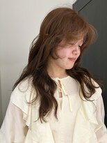 ロールアップスリーブス(ROLL UP SLEEVES) ブリーチなしolive beige / 顔周りカット