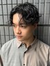 【Men's限定】 朝の1分セットで決まる!二ュアンスパーマ+カット ¥8800
