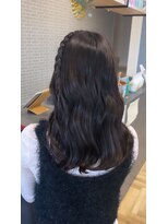 ヘアルーム クオーレ(hair room Cuore)&nbsp;cassis_brown