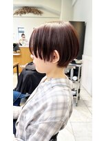 リディー(Lidee) 前上がりショートココアベージュ