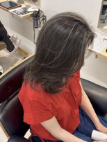 トト 船橋店(toto.)&nbsp;ナチュラルショートミルクブラウンダークパープルレイヤー船橋