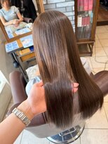エール 生駒(aile Total Beauty Salon)&nbsp;思わず触れたくなる、まとまりのあるうる艶髪へ