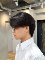 エース(ACES)&nbsp;毛流れセンターパートニュアンスパーマフェザーパーマウルフ