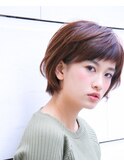 【30代40代50代】 キュートなショートボブ