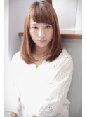 可愛さ引きたつ☆ワンカールミディアムボブ