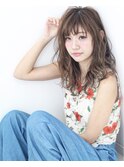 シャビーロング&お団子アレンジ
