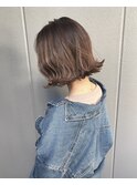 【loty川原一高】外国人風ハイライト×外はねミニボブ