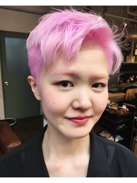 コレット ヘアー 大通(Colette hair) ピンク 桃色 桜色