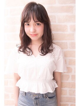 ロアール 楠(LOAOL KUSUNOKI) 【ふわっと愛されミディアムヘア】パーマもお任せください♪