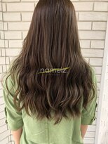 ネイミーズ 横浜関内(nameiz.)&nbsp;【横浜美容室ネイミーズ】ハイライトカーキアッシュロング