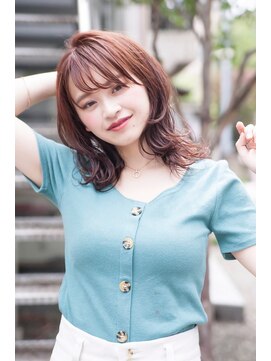 レニーバイエース(LANY by ACE) 【LANY 横浜】 大人可愛いミディアムボブ×スモーキーベージュ