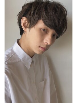 レセ 南柏店(Laissez) マッシュスタイル/アッシュブラック/ショート【レセ南柏店】