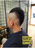 モヒカン坊主
