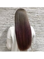 ビス リアン 川口店(Vis lien)&nbsp;ミルクティーベージュ/シーアピンク/ストレート/ケアブリーチ/