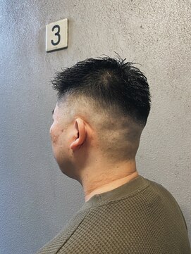 ヒロギンザ 浜松町店(HIRO GINZA) スキンフェード×ジェル