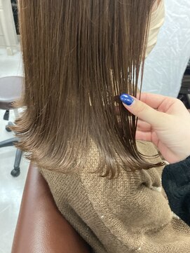 ヘアーアイスカルテット(HAIR ICI QUARTET) ブリーチ無し!ラテベージュ