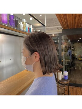 ワンデイ 表参道(oneday) 20代30代40代髪質改善ナチュラルボブ艶感グレージュアッシュ