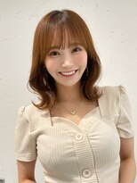 ルームバイシー 新宿(Loom. by Sea)&nbsp;くびれヘア/ミディアムヘア/似合わせカット/アースカラー