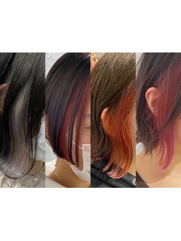 陽の光に透ける女性らしい透明感カラーで色落ちまで楽しめる!!ライフスタイルに合わせた絶品カラーをご提供