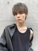 ハイトーンシアーベージュソフトムーブマッシュ