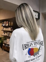 サニー 渋谷(SUNNY) バレイヤージュ、ハイライト、グレージュカラー、ココアベージュ