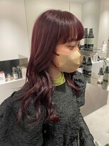 ガリカ 渋谷(Gallica)&nbsp;【穂乃華】大人かわいい透明感チェリーブラウン/ブリーチなし