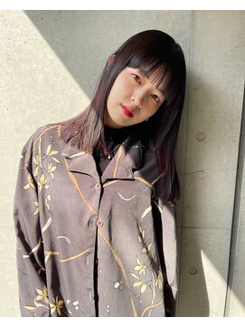 タロ(TALO) 【TALO】ストレートでキマる。深みのレッド