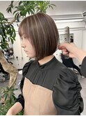大人ショートヘア/ハイライトカラー/イルミナカラー[国分寺]