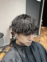 スキル(SKILL)&nbsp;波巻きツイスパ　波巻き　福岡メンズパーマ