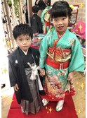 七五三☆★☆ヘアセット★着付け
