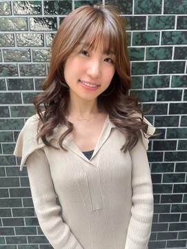 ディオ アンド ルーチェ(Dio&Luce) ゆる巻き/シースルバング/ミディアムスタイル