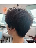 癖毛ショート