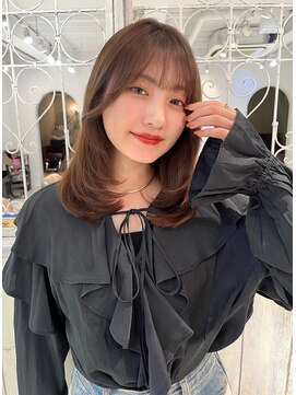 レイラバイアフロート 吉祥寺(Lila by afloat) 韓国ヘア/たっぷりレイヤー/ロングレイヤー/ショコラベージュ