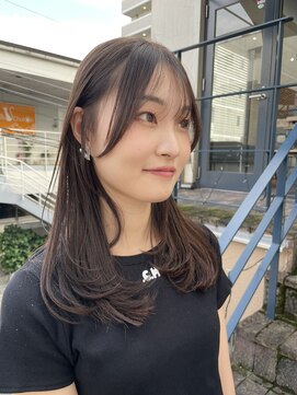 ビール 今泉店(BEER) 【海璃】縮毛矯正をかけても韓国風になれちゃう！