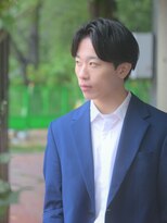 ウィズ 新松戸店(Wiz)&nbsp;ナチュラルセンターパート/ニュアンスパーマ