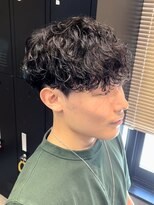 スタイル スマート サロン(STYLE smart salon)&nbsp;STYLE藤沢メンズマッシュ黒髪刈り上げなしシャドウパーマ