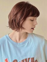 ガーデン 銀座(GARDEN)&nbsp;ボブパーマ/ウェーブパーマ/レッド/暖色カラー/イメチェン