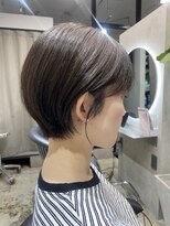 エトラ 渋谷店(etora)&nbsp;丸みショート/グレージュ