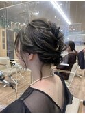 ショート編み込みアップ【金山】